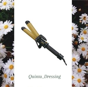 Ceramic straightener and curling iron